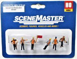HO Scale Walthers SceneMaster 949-6067 Railroad Track Workers Figure Set #2