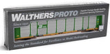 HO Scale Walthers Proto 920-101325 Burlington Northern TTGX 150942 Flat 89' Thrall Bi-Level Auto Rack