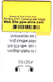 HO Scale A Line Product 50152 Semi-Tractor Straight Style Mirrors pkg (4)