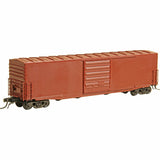 HO Kadee 4116 Undecorated 50' PS-1 Hydrocushion Boxcar 10' Door wo/Roofwalk Kit