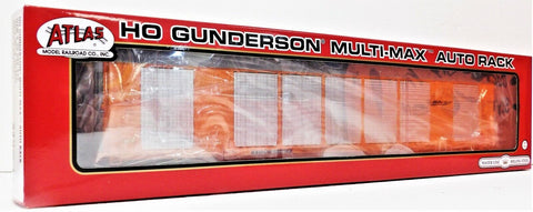 HO Scale Atlas 20006432 BNSF 694664 Gunderson Multi-Max Auto Rack w/Black Wedge