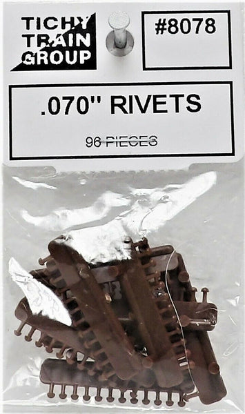 HO Scale Tichy Train Group 8078 Scale Rivet Heads .070