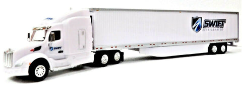 HO Trucks n Stuff 140 Peterbilt 579 Sleeper w/Swift Refrigerated w/53' Trailer
