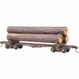 HO Scale Kadee #102 Skeleton Log Car with Logs Kit