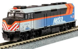 N Scale Kato 176-9105-DCC Chicago New Metra F40PH "Fox River Grove" w/TCS DCC