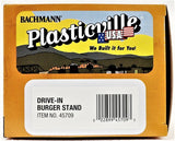 N Scale Bachmann 45709 Assembled Drive-In Hamburger Stand w/Accessories