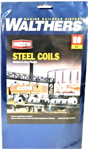 HO Scale Walthers Cornerstone 933-1499 Steel Coil Load Kit (12) pkg