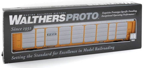 HO Scale Walthers Proto 920-101432 TTX Trailer Train 89' Thrall Tri-Level Auto Rack ETTX Flat #331154/710851