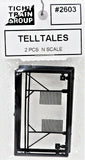 N Scale Tichy Train Group 2603 Telltales pkg (2)