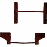 HO Scale Kadee #2253 End Grab Irons Boxcar Red Freight Car Detail Parts (4) pr