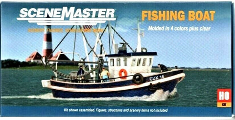 HO Scale Walthers SceneMaster 949-11016 Modern Fishing Boat Kit – Sidetrack  Hobby