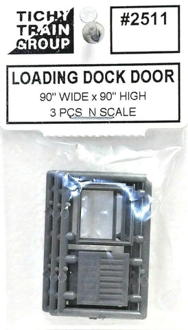 N Scale Tichy Train Group 2511 Loading Dock Door pkg (3)