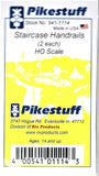 HO Scale Pikestuff 541-1114 Staircase Handrails pkg (2)