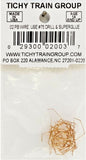 O Scale Tichy Train Group 2003 Roof Corner Type Grab Irons pkg (25)