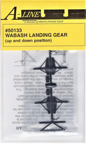 HO Scale A Line Product 50133 Wabash Style Landing Gear for Semi Trailers pkg(2)