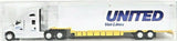 HO Scale Trucks n Stuff 090 Kenworth T680 Sleeper w/United Van Lines Moving Trailer