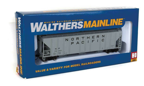 Walthers MainLine 910-7472 Northern Pacific NP 76280 54' PS 3-Bay Covered Hopper