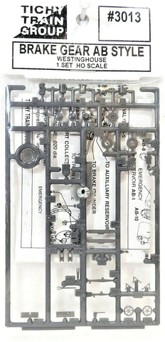 HO Scale Tichy Train Group 3013 Westinghouse AB System Brake Gear Details