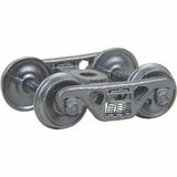 HO Scale Kadee #555 ASF 100-ton Roller Bearing Self Centering Trucks w/36" Smooth Back Wheels