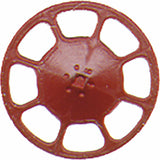 HO Scale Kadee #2035 Red Oxide Modern Brake Wheel Freight Car Detail Parts