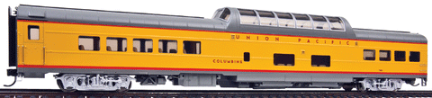 HO Walthers Proto 920-18051 Union Pacific 7001 Columbine 85' ACF Dome Coach