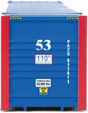 HO Scale Walthers SceneMaster 949-8535 Pacer Large Logo 53' Singamas Container