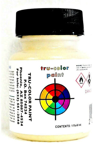 Tru-Color TCP-340 TH&B Toronto, Hamilton & Buffalo Cream 1 oz Paint Bottle