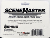 HO Scale Walthers SceneMaster 949-6041 Waiting Passengers Figure Set (6) pcs