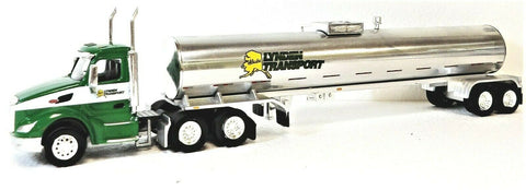 HO Scale Trucks n Stuff 64 Lynden Transport Peterbilt 579 Day Cab Tractor w/Food Tank Trailer