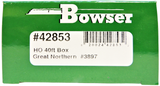 HO Scale Bowser 42853 Great Northern GN 3897 40' Double-Door Steel Boxcar