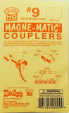 HO Scale Kadee #9 Metal Couplers w/Gearboxes Medium (9/32") Centerset Shank