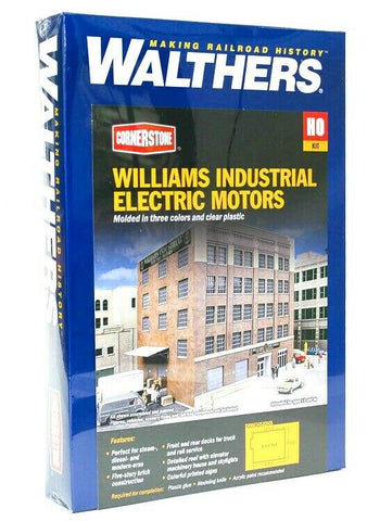 HO Scale Walthers Cornerstone 933-3788 Williams Industrial Electric Motors Kit