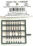 HO Scale Tichy Train Group 3070 "Metal" Hardware for Early Wood Box Car Doors