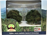 N Scale JTT Miniature Tree 94264 Oak Trees 3" Tall pkg (2)