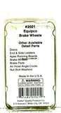 HO Scale Kadee #2021 Boxcar Red Equipco Brake Wheel Freight Car Detail Parts (8)pcs