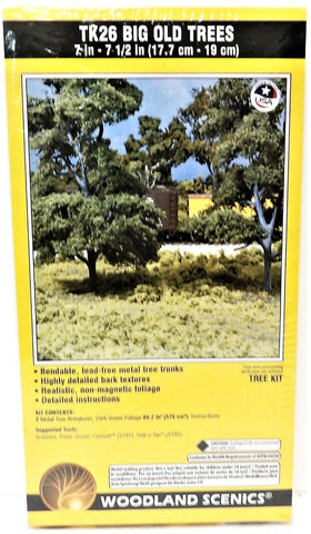 Woodland Scenics TK 26 Big Old Deciduous Trees Kit (2) pcs