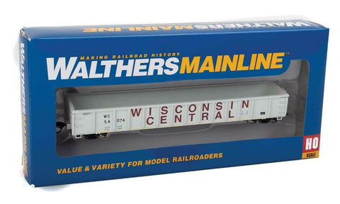 HO Scale Walthers MainLine 910-6260 Wisconsin Central WC 54074 53' Gondola