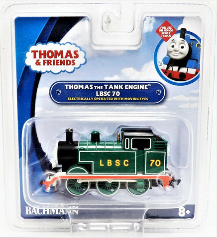 HO Scale Bachmann 58739 Thomas the Tank Engine Green LBSC 70 w/Moving Eyes