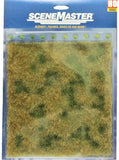 HO Scale Walthers SceneMaster 949-1129 Early Spring Meadow 8-5/8 x 7-7/8" Mat