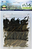 HO Scale JTT Miniature Tree 95520 Dark Green Wire Foliage Branches 1-1/2 to 3" (60) pcs