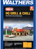 N Scale Walthers Cornerstone 933-3846 Dairy Queen DQ Grill & Chill Building Kit