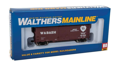 HO Walthers MainLine 910-2267 Wabash WAB 90293 40' ACF Welded Boxcar