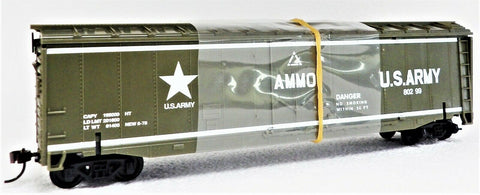 HO Scale Rock Island Hobby 32164 US Army Exploding Box Car