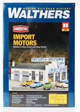 HO Scale Walthers Cornerstone 933-4023 Import Motors Building Kit