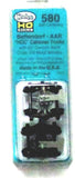 HO Scale Kadee #580 Bettendorf AAR Self Centering Caboose Trucks
