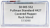 N Scale Atlas 50005552 Rock Island 513090 Bankruptcy Blue PS-2 Covered Hopper