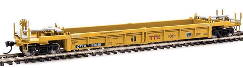 HO Scale Walthers MainLine 910-8408 DTTX 53048 Thrall Rebuilt 40' Well Car w/Small Red TTX & Next Road Logo