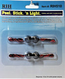 HO Scale Rock Island Hobby 510 Peel N Stick Grain Of Wheat Bulbs w/Holder (4) pcs