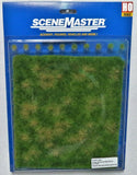 HO Scale Walthers SceneMaster 949-1126 Spring Meadow 8-5/8 x 7-7/8" Mat
