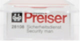 HO Scale Preiser Kg 28108 Male Security Patrolman Figure